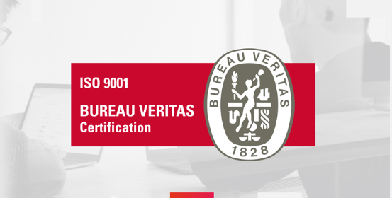 Certification ISO 9001 Bureau veritas
